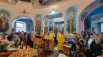 Освящение новописанной иконы священномученика Владимира Четверина