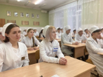 Студенты медицинского колледжа встретились со священнослужителем