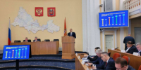  Денис Паслер представил депутатам Законодательного Собрания Оренбургской области проект областного бюджета на ближайшие три года - Администрация города