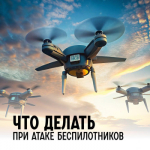 Памятка: "Действия при атаке с применением беспилотных воздушных судов"