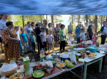Выезд с детьми на природу в честь окончания учебного года