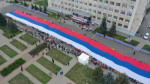 Бузулук присоединился к областной акции «Развертывание государственного флага РФ»