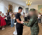 Награждение активистов социального служения волонтеров «Мироносицы»