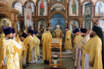 Божественная литургия с благочинными Бузулукской епархии