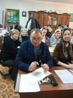 Первый урок «Школы церковного пения и чтения»