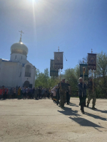 Крестный ход в день памяти великомученика Георгия Победоносца