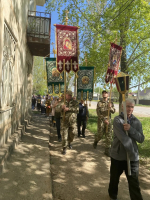 Крестный ход в день памяти великомученика Георгия Победоносца