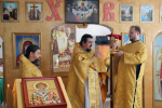Божественная литургия в с. Толкаевка Сорочинского района